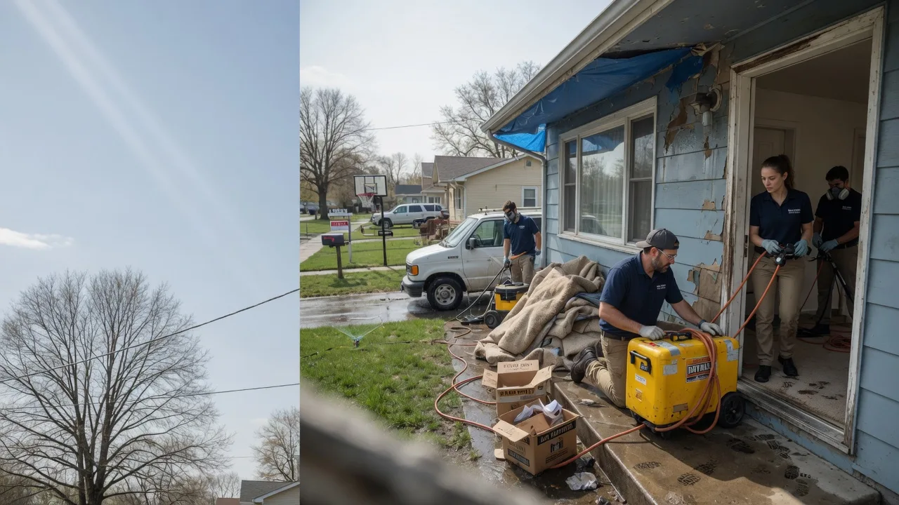 Basement Flood Cleanup in Kimball, NE near me